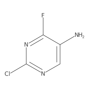 2-Chloro-4-fluoropyrimidin-5-amine Structure