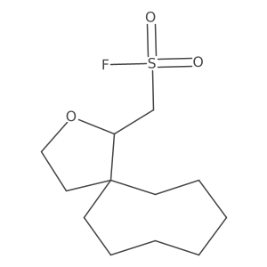 {2-Oxaspiro[4.7]dodecan-1-yl}methanesulfonyl fluoride结构式