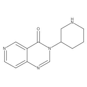 3-(piperidin-3-yl)-3H,4H-pyrido[4,3-d]pyrimidin-4-one Structure