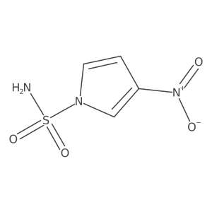 3-Nitro-1H-pyrrole-1-sulfonamide Structure
