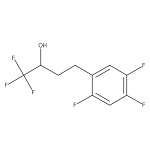 1,1,1-Trifluoro-4-(2,4,5-trifluorophenyl)butan-2-ol Structure