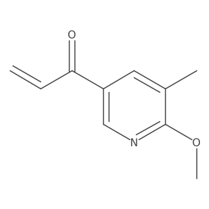 1-(6-Methoxy-5-methylpyridin-3-yl)prop-2-en-1-one结构式