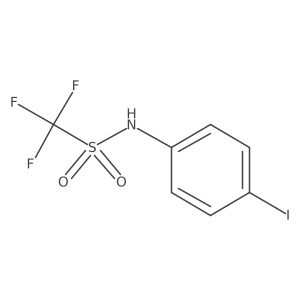 P-Iodo CF3-methanesulfonanilide Structure