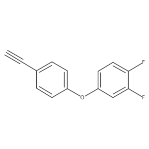 4-(4-Ethynyl-phenoxy)-1,2-difluoro-benzene Structure