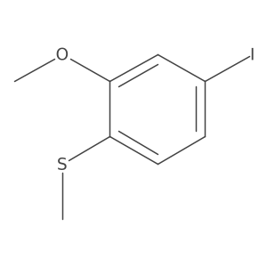 (4-Iodo-2-methoxyphenyl)(methyl)sulfane Structure