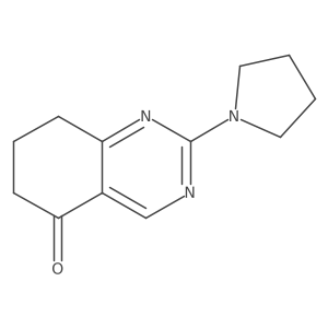 2-(pyrrolidin-1-yl)-7,8-dihydroquinazolin-5(6H)-one Structure