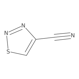 1,2,3-Thiadiazole-4-carbonitrile Structure