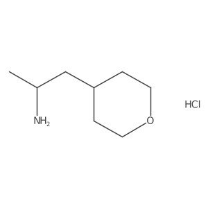 1-(Oxan-4-yl)propan-2-amine hydrochloride结构式