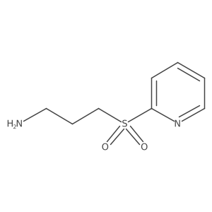 3-(2-Pyridinylsulfonyl)-1-propanamine Structure