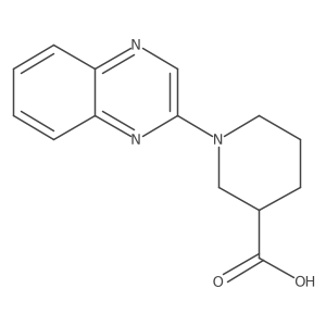 1-(Quinoxalin-2-yl)piperidine-3-carboxylic acid结构式