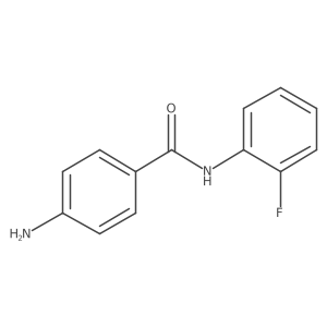 4-Amino-N-(2-fluorophenyl)benzamide结构式