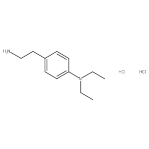 2-(4-Diethylaminophenyl)ethylamine dihydrochloride结构式