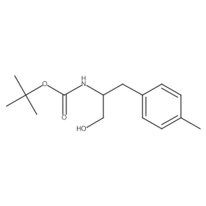 tert-butyl N-[1-hydroxy-3-(4-methylphenyl)propan-2-yl]carbamate Structure