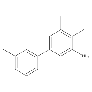 2,3-Dimethyl-5-(3-methylphenyl)aniline Structure