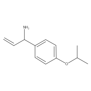 1-[4-(Propan-2-yloxy)phenyl]prop-2-en-1-amine Structure