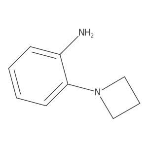 2-(Azetidin-1-yl)aniline结构式