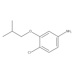 4-Chloro-3-(2-methylpropoxy)aniline Structure