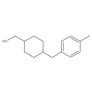 (1-(4-Iodobenzyl)piperidin-4-yl)methanol结构式
