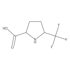 (5R)-5-Trifluoromethyl-L-proline Structure