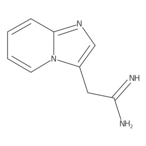 2-{Imidazo[1,2-a]pyridin-3-yl}ethanimidamide结构式