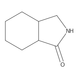 (3AS,7aR)-octahydro-1H-isoindol-1-one结构式