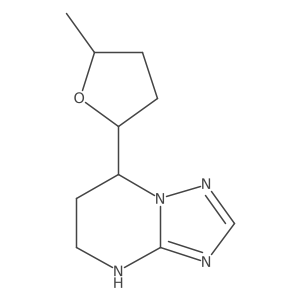 7-(5-methyloxolan-2-yl)-4H,5H,6H,7H-[1,2,4]triazolo[1,5-a]pyrimidine Structure