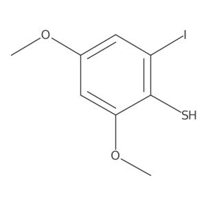 2-Iodo-4,6-dimethoxybenzenethiol结构式