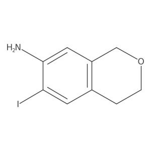 6-Iodoisochroman-7-amine Structure