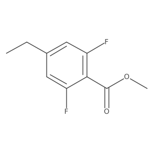 Methyl 4-ethyl-2,6-difluorobenzoate Structure