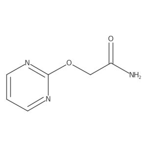 2-(Pyrimidin-2-yloxy)acetamide结构式