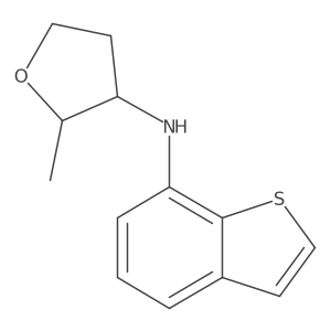 N-(1-benzothiophen-7-yl)-2-methyloxolan-3-amine Structure