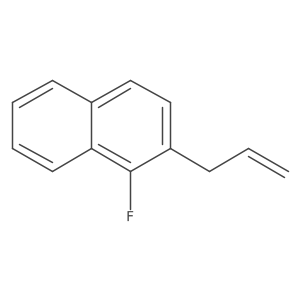 1-Fluoro-2-(prop-2-en-1-yl)naphthalene Structure