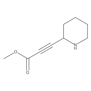 Methyl3-(piperidin-2-yl)propiolate结构式