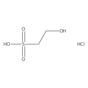 2-Hydroxyethanesulfonic acid hydrochloride结构式
