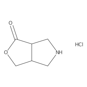 hexahydro-1H-furo[3,4-c]pyrrol-1-one hydrochloride Structure