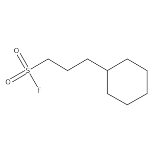 3-Cyclohexylpropane-1-sulfonyl fluoride结构式