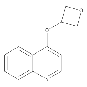 4-(Oxetan-3-yloxy)quinoline结构式