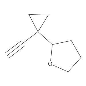 2-(1-Ethynylcyclopropyl)oxolane Structure