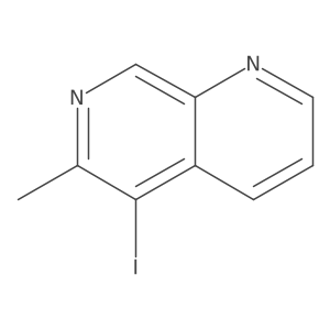 5-Iodo-6-methyl-1,7-naphthyridine Structure