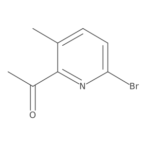 1-(6-Bromo-3-methylpyridin-2-yl)ethan-1-one Structure