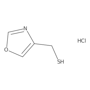 1,3-Oxazol-4-ylmethanethiol;hydrochloride Structure