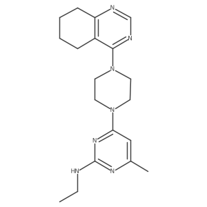 N-ethyl-4-methyl-6-[4-(5,6,7,8-tetrahydroquinazolin-4-yl)piperazin-1-yl]pyrimidin-2-amine Structure
