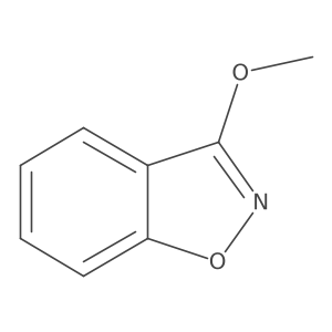3-Methoxybenzo[d]isoxazole结构式