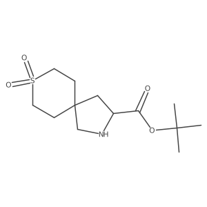 Tert-butyl 8,8-dioxo-8lambda6-thia-2-azaspiro[4.5]decane-3-carboxylate Structure