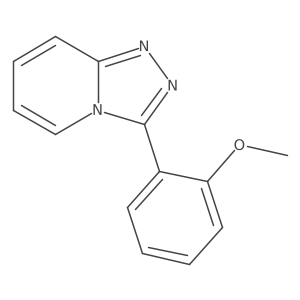 3-(2-Methoxyphenyl)-1,2,4-triazolo[4,3-a]pyridine Structure