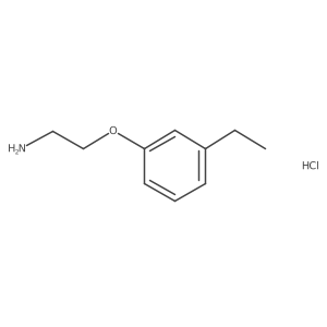 2-(3-Ethylphenoxy)ethan-1-amine hydrochloride结构式