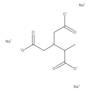 Methylglycinediacetic acid-13C2 (MGDA)结构式
