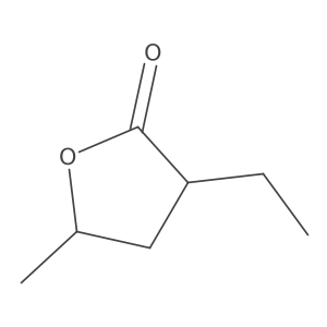 (3S,5R)-3-Ethyl-5-methyloxolan-2-one Structure