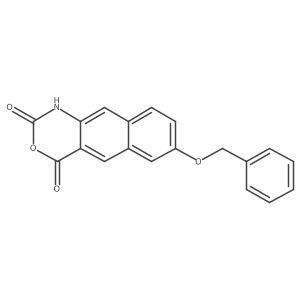 7-(Phenylmethoxy)-2H-naphth[2,3-d][1,3]oxazine-2,4(1H)-dione Structure