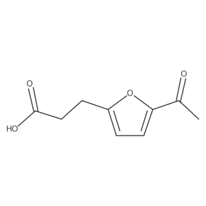 3-(5-Acetylfuran-2-yl)propanoic acid结构式